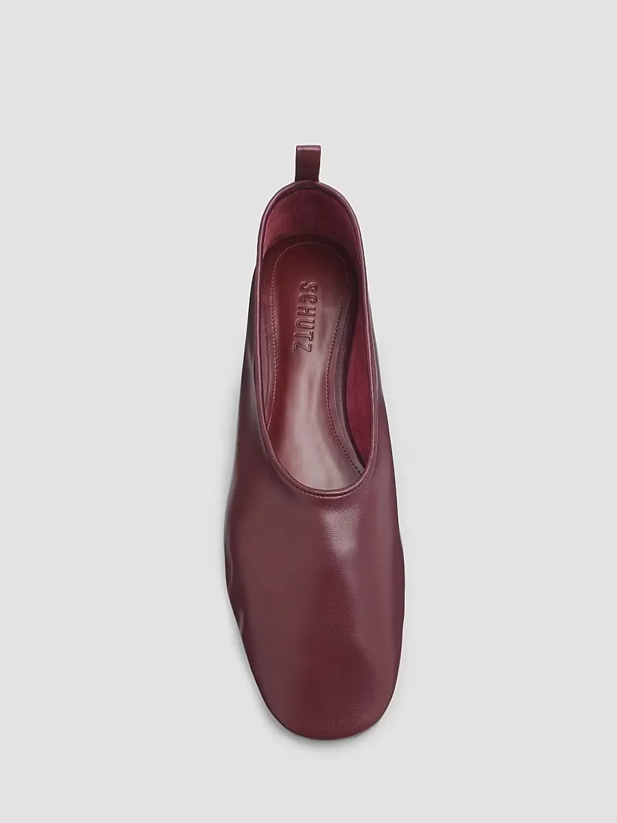 Schutz Women's Hadley Leather Ballerina Flats | Thumbnail 5 Schutz Women's Hadley Leather Ballerina Flats | Thumbnail 5
