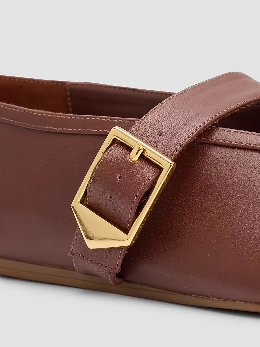 Schutz Women's Vick Leather Mary Janes | Thumbnail 5