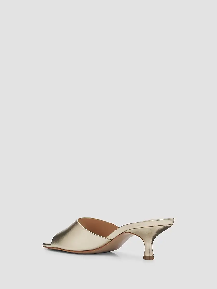 Schutz Women's Dethalia Metallic Leather Sandals | Thumbnail 4 Schutz Women's Dethalia Metallic Leather Sandals | Thumbnail 4