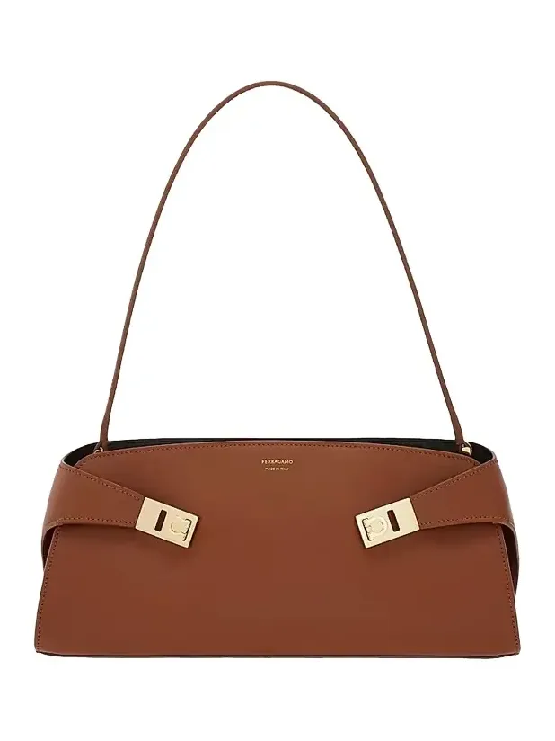 Women's East-West Hug Leather Shoulder Bag Women's East-West Hug Leather Shoulder Bag