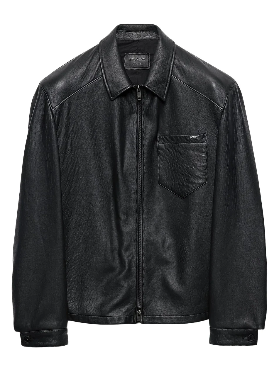 Prada Men's Nappa Leather Jacket