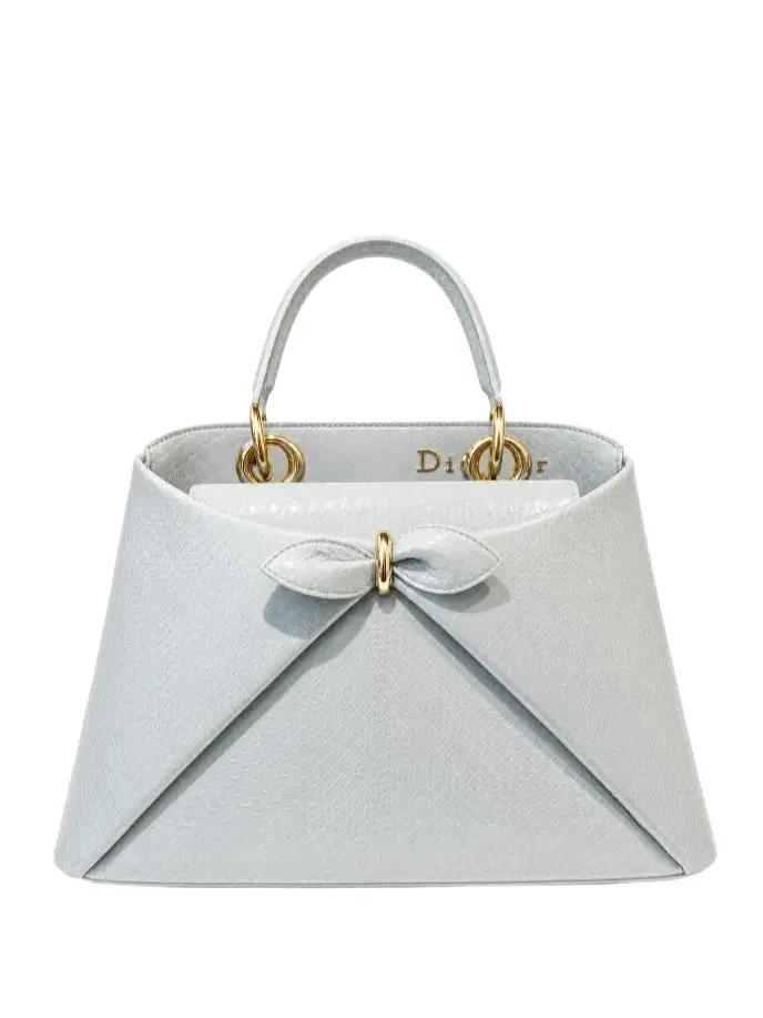 Dior Small Python Dior Cigale Bag