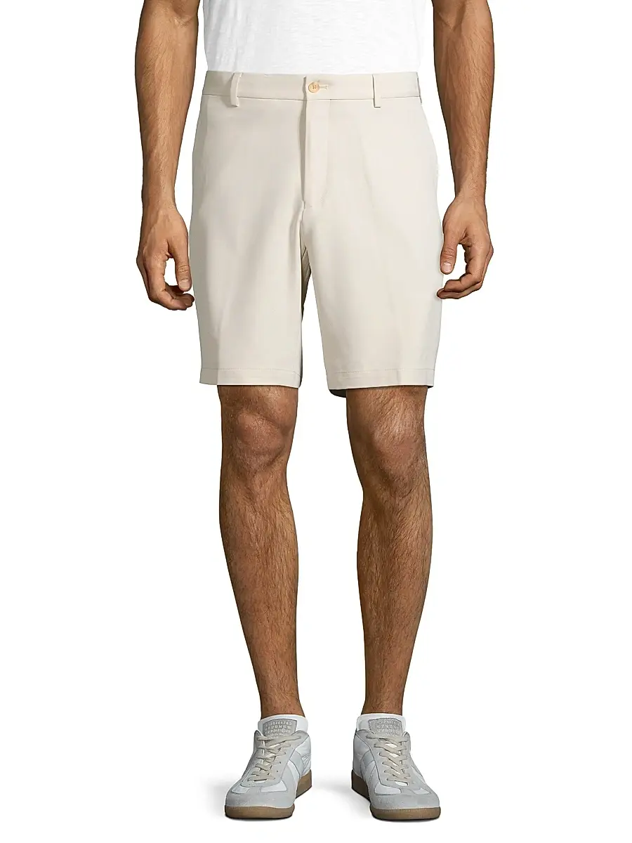 Peter Millar Men's Salem Performance Shorts - Stone | Thumbnail 3 Peter Millar Men's Salem Performance Shorts - Stone | Thumbnail 3