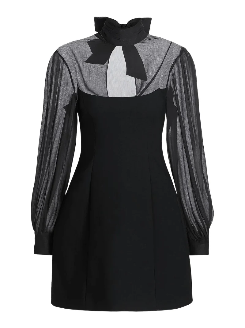 Women's Fili Mesh Tieneck Minidress Women's Fili Mesh Tieneck Minidress