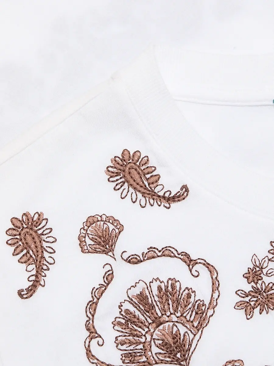 Johnny Was Women's Jaden Paisley Crewneck T-Shirt | Thumbnail 7 Johnny Was Women's Jaden Paisley Crewneck T-Shirt | Thumbnail 7