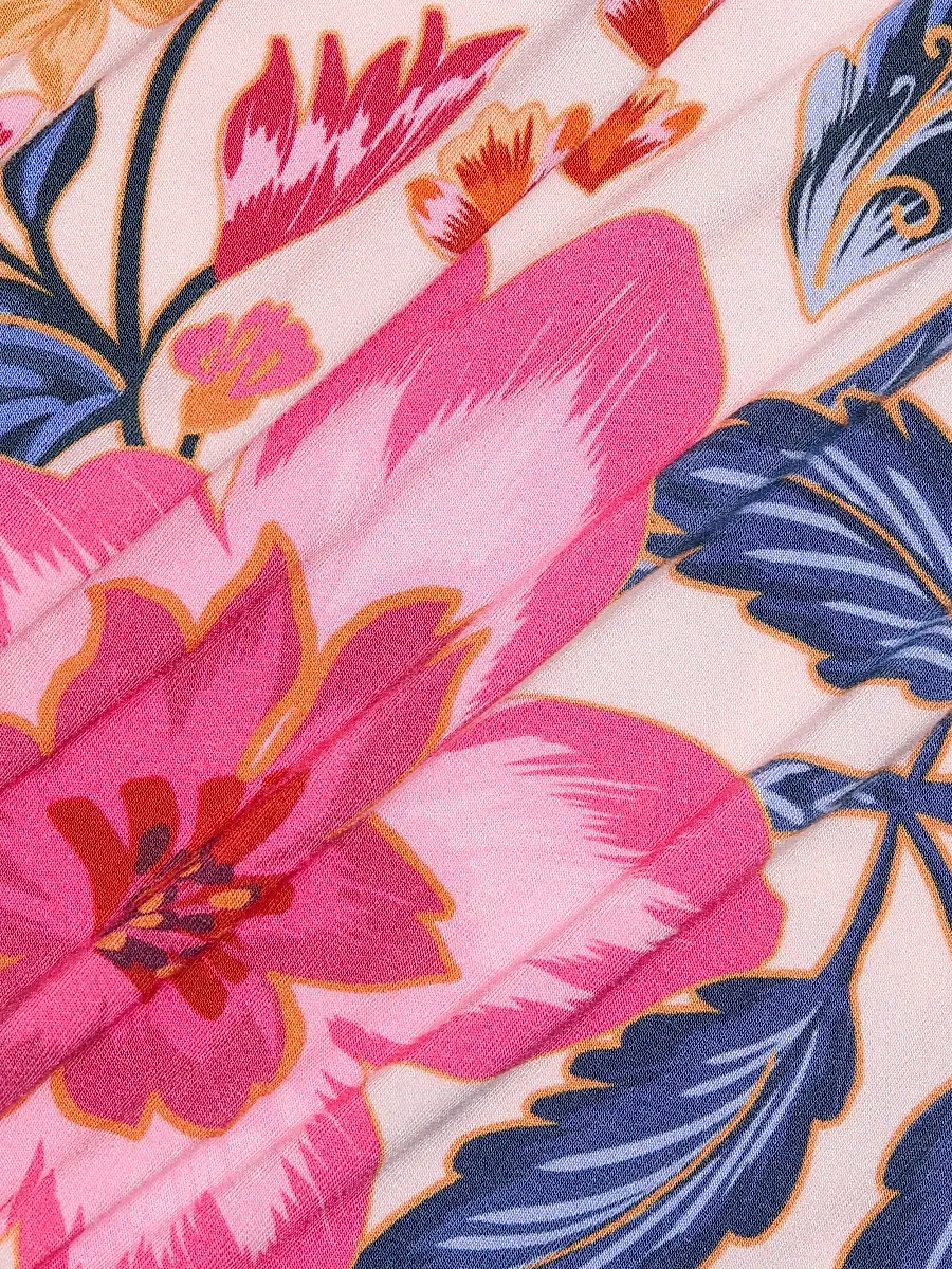 Johnny Was Women's The Janie Favorite Floral Polo Shirtdress | Thumbnail 7 Johnny Was Women's The Janie Favorite Floral Polo Shirtdress | Thumbnail 7
