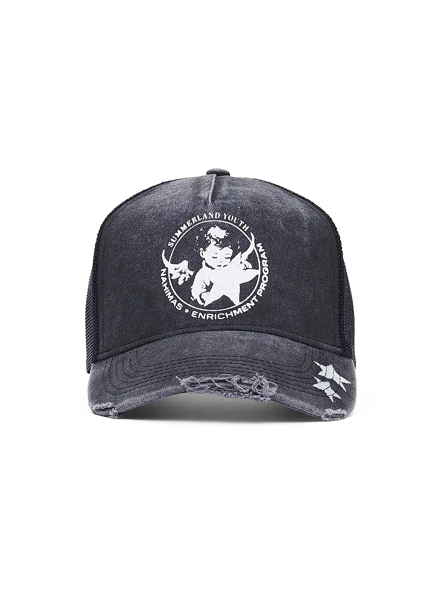 Nahmias Men's Youth Enrichment Trucker Hat | Image 1 Nahmias Men's Youth Enrichment Trucker Hat | Image 1