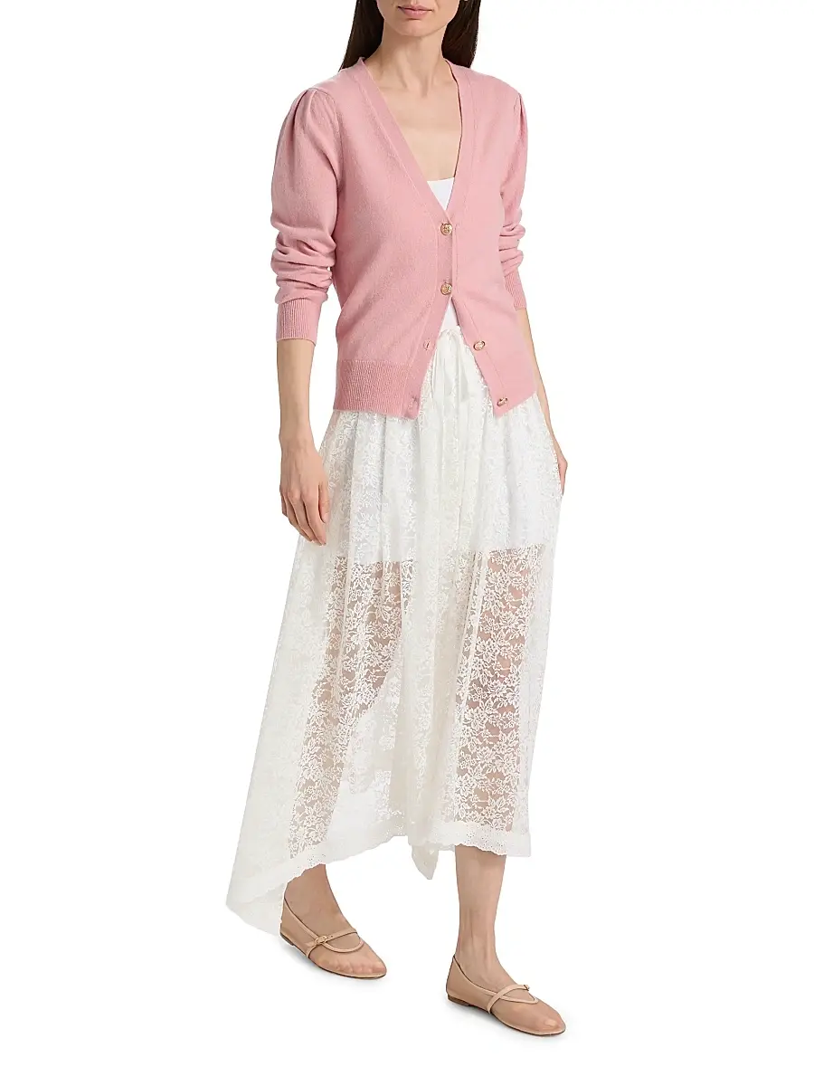 DÔEN Women's Zinnia Lace Midi-Skirt | Thumbnail 2 DÔEN Women's Zinnia Lace Midi-Skirt | Thumbnail 2
