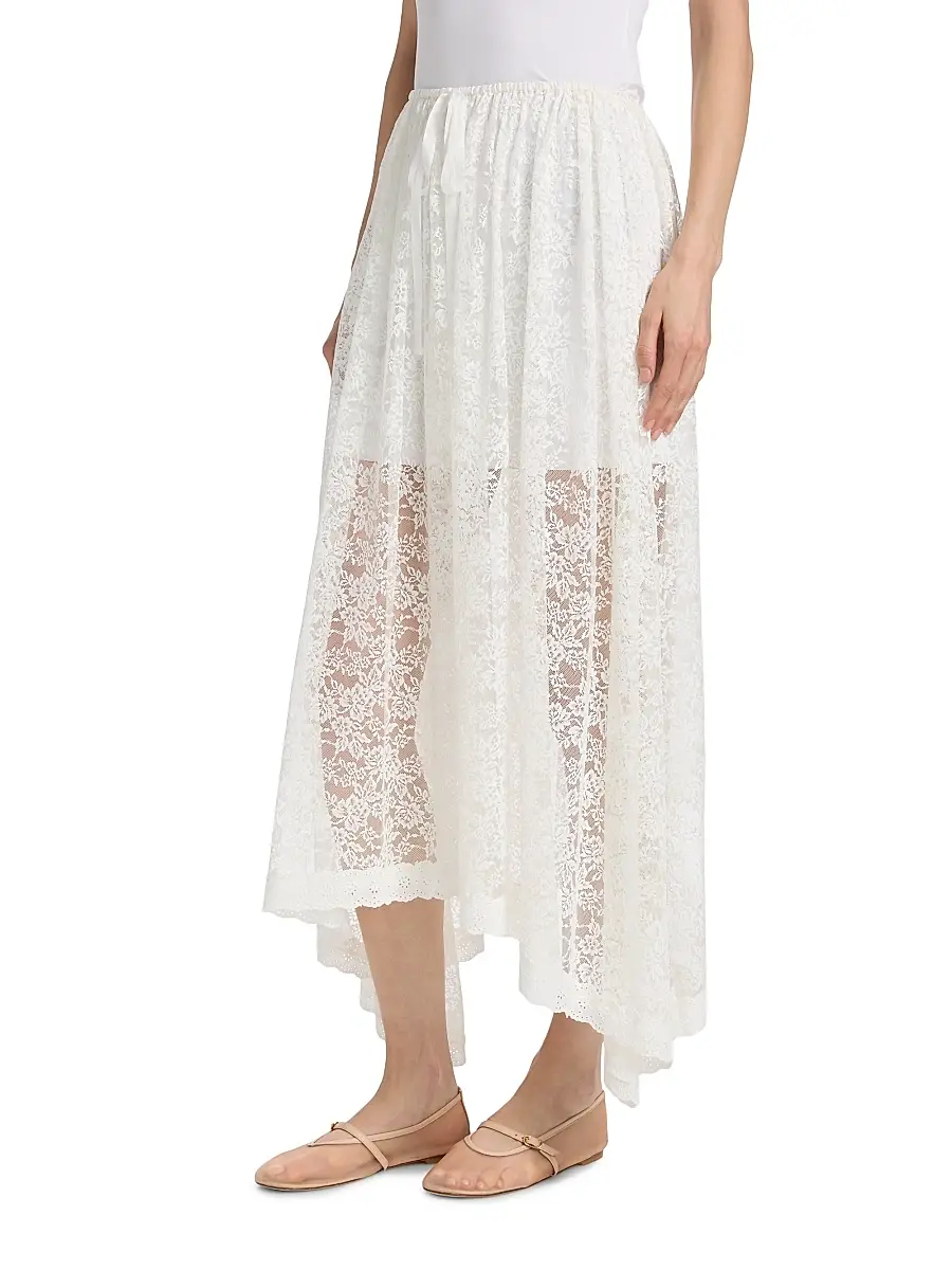 DÔEN Women's Zinnia Lace Midi-Skirt | Thumbnail 4 DÔEN Women's Zinnia Lace Midi-Skirt | Thumbnail 4