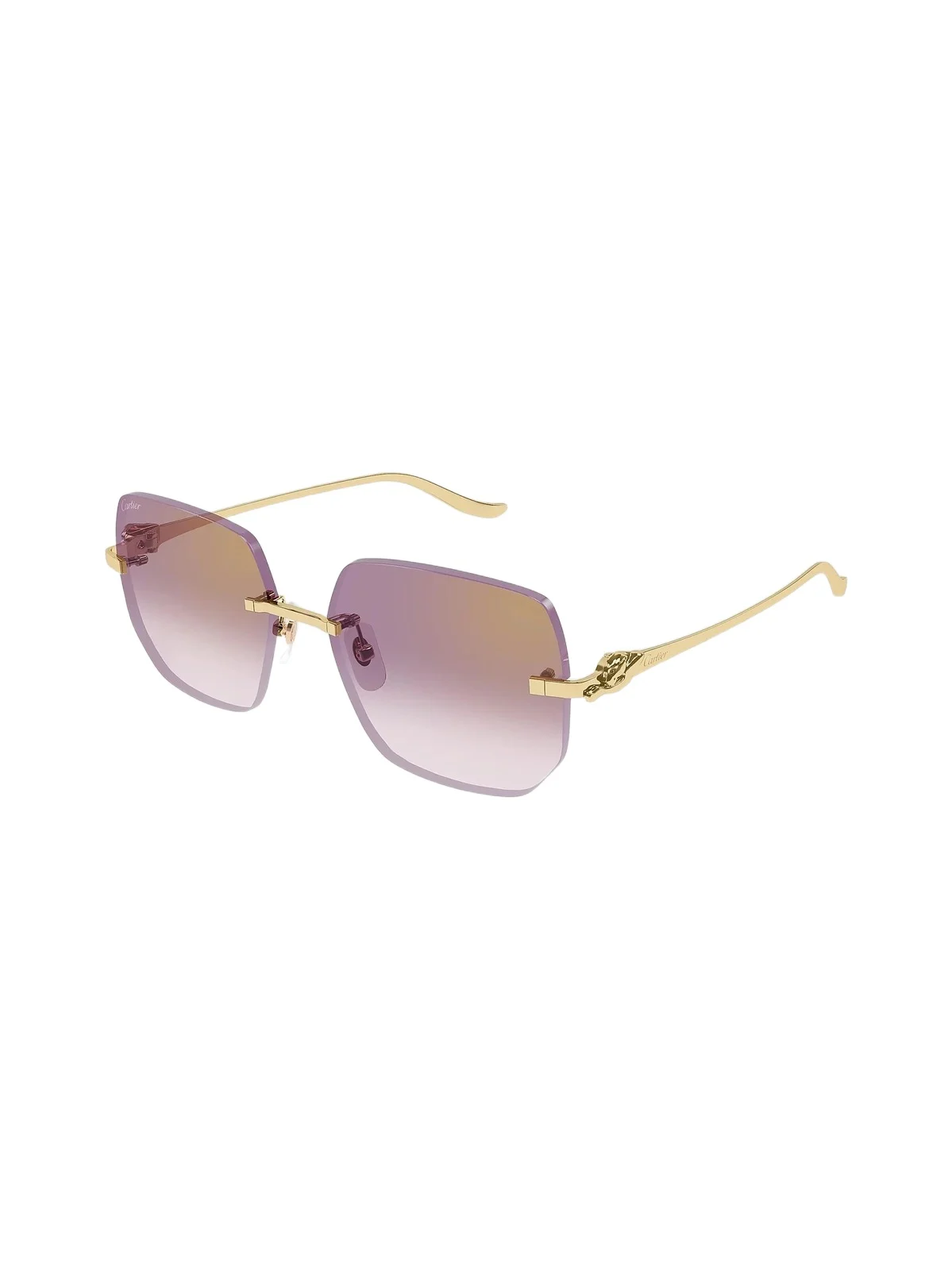 Cartier Women's Panthère Classic 57MM Square Sunglasses