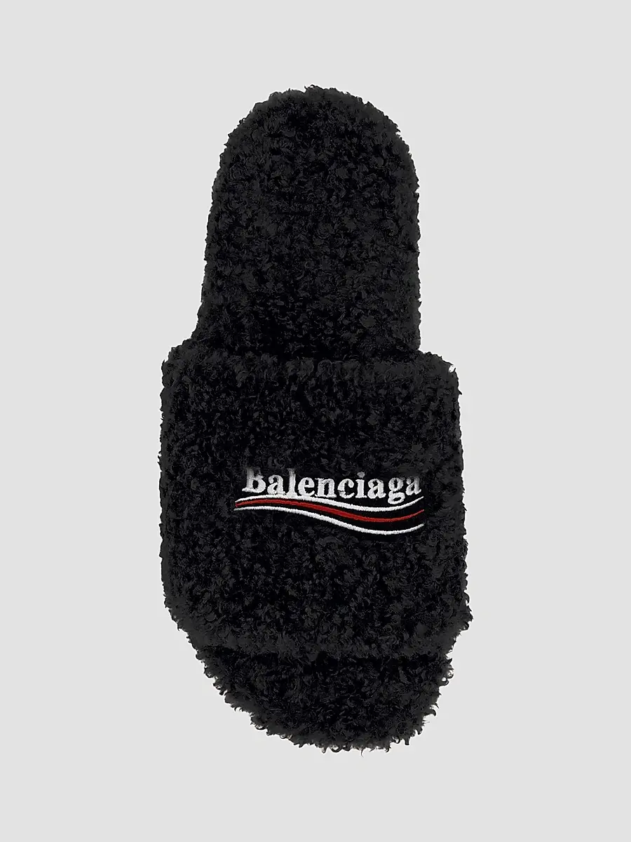 Balenciaga Women's Fluffy Slide Sandals | Thumbnail 5