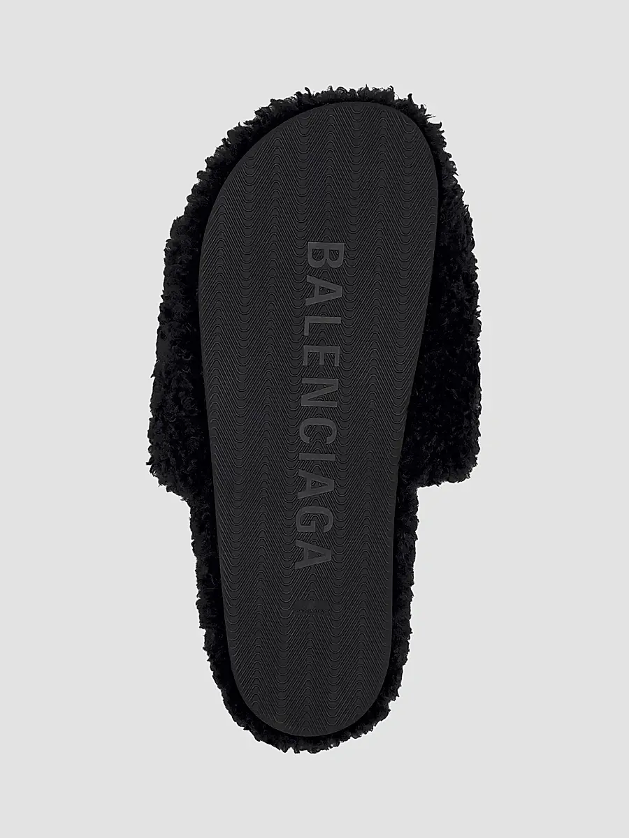 Balenciaga Women's Fluffy Slide Sandals | Thumbnail 6