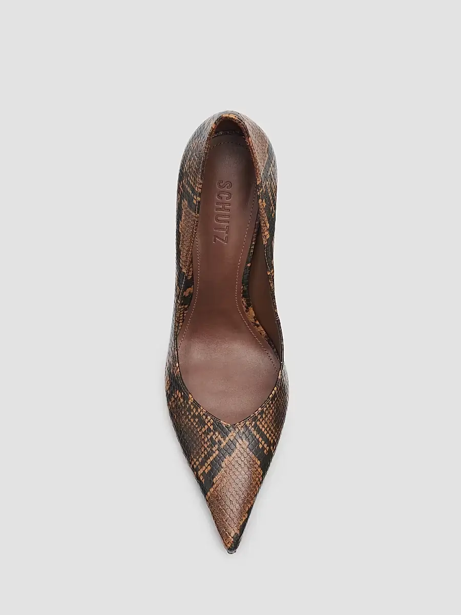 Schutz Women's Lexi 105MM Snake-Embossed Leather Pumps | Thumbnail 3 Schutz Women's Lexi 105MM Snake-Embossed Leather Pumps | Thumbnail 3