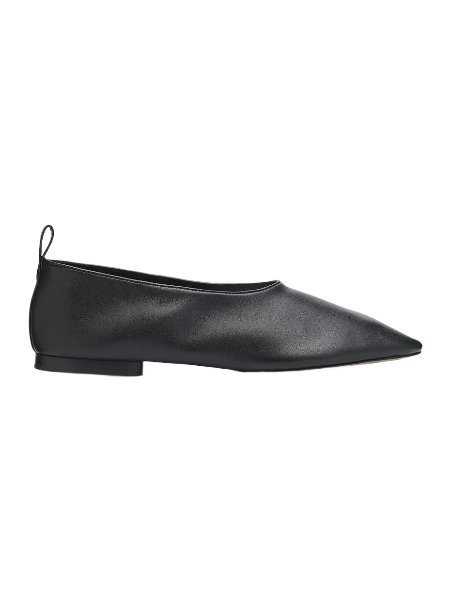 Schutz Women's Hadley Leather Ballerina Flats