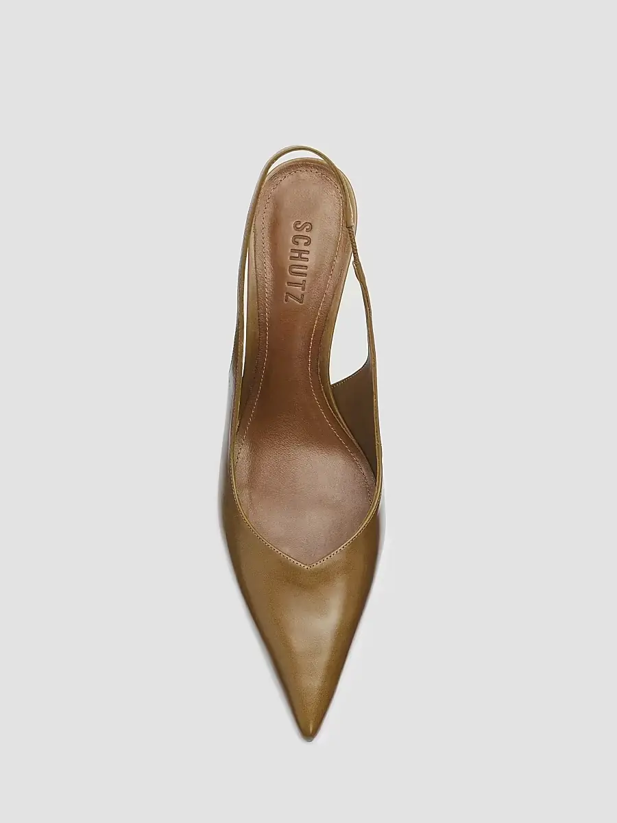 Schutz Women's Lexi 90MM Leather Slingback Pumps | Thumbnail 3 Schutz Women's Lexi 90MM Leather Slingback Pumps | Thumbnail 3