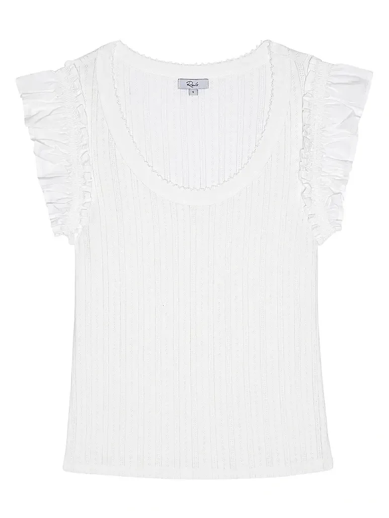 Women's Giovanna Pointelle-Knit Top Women's Giovanna Pointelle-Knit Top