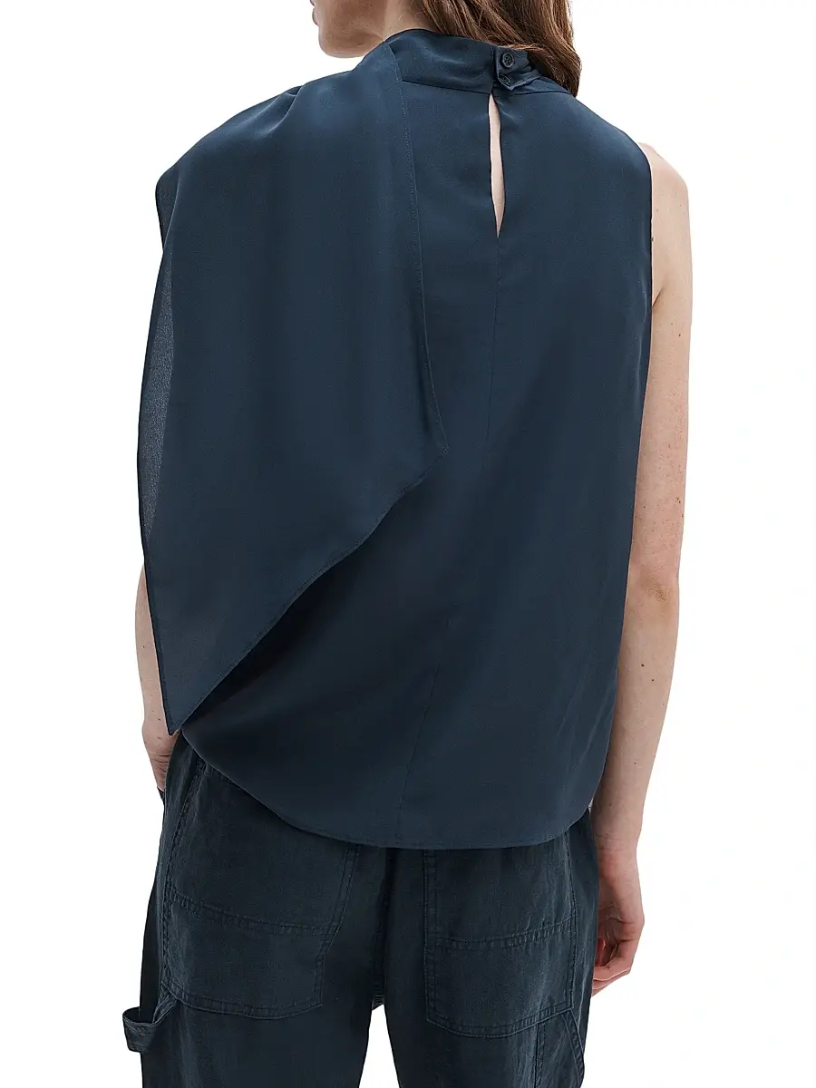 rag & bone Women's Adela Scarf Silk Top | Thumbnail 4 rag & bone Women's Adela Scarf Silk Top | Thumbnail 4