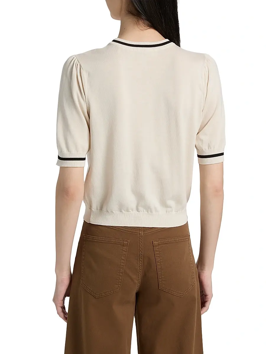Frame Women's The Gathered Knit Top | Thumbnail 5 Frame Women's The Gathered Knit Top | Thumbnail 5