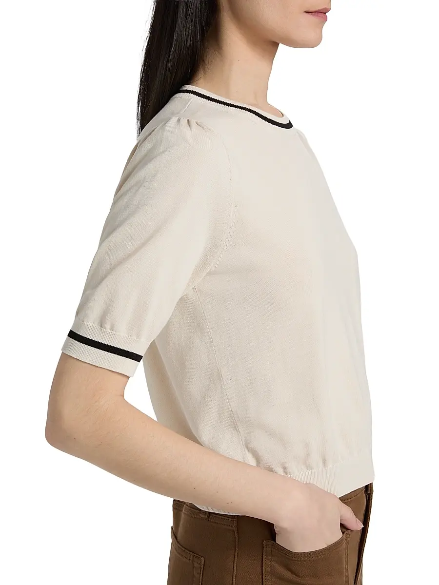 Frame Women's The Gathered Knit Top | Thumbnail 6 Frame Women's The Gathered Knit Top | Thumbnail 6