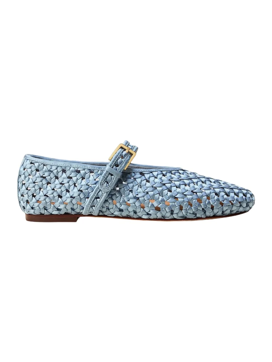 Women's Sydney Satin Mary Jane Flats Women's Sydney Satin Mary Jane Flats