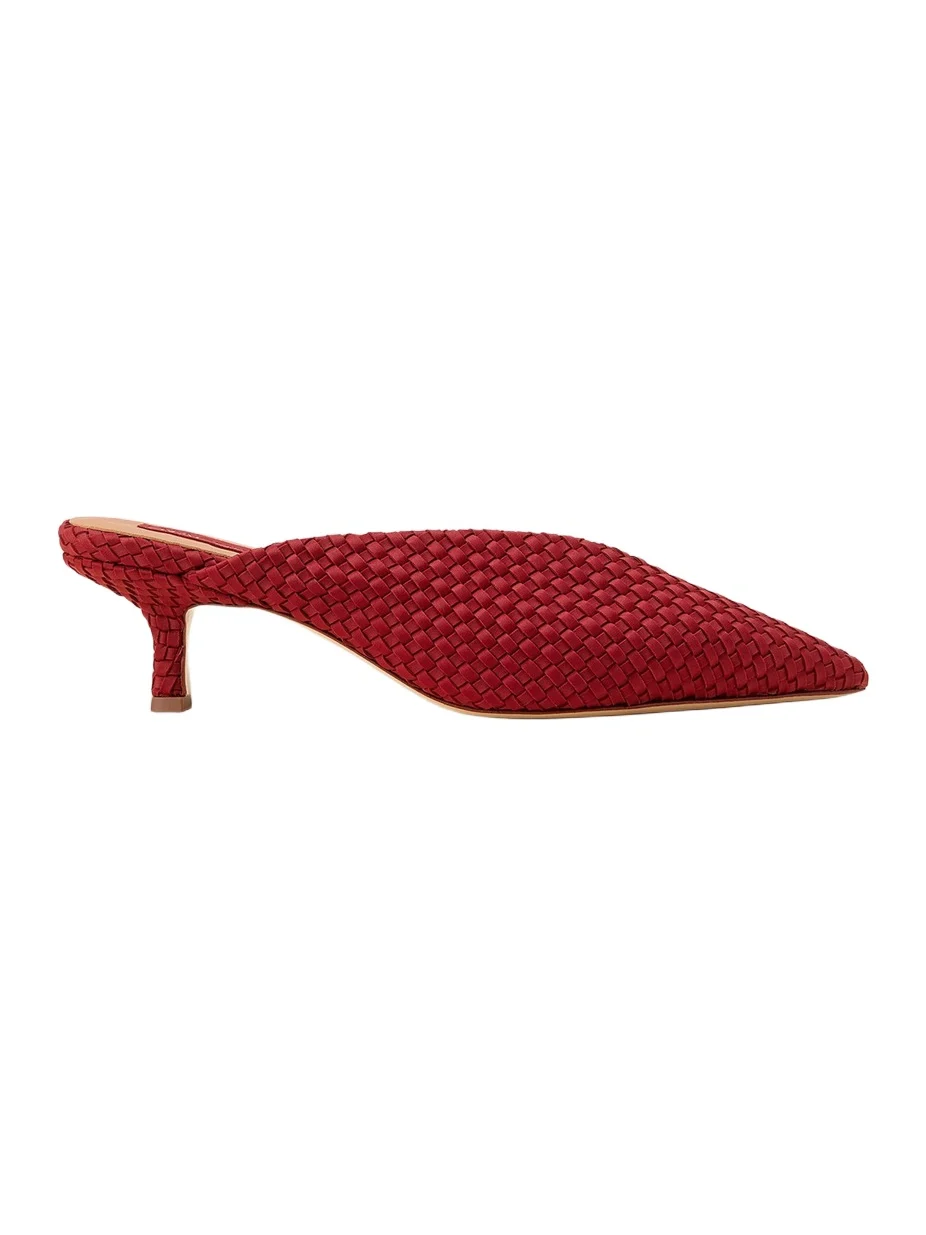 Naghedi Women's Strada Kitten Heel Mules | Thumbnail 1 Naghedi Women's Strada Kitten Heel Mules | Thumbnail 1