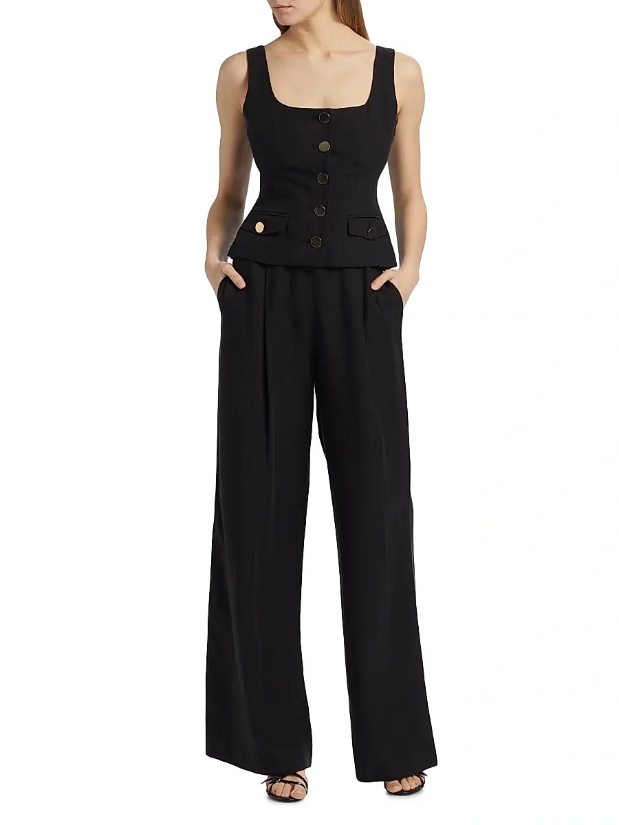 Toccin Women's Georgia Cotton-Blend Top | Thumbnail 2 Toccin Women's Georgia Cotton-Blend Top | Thumbnail 2