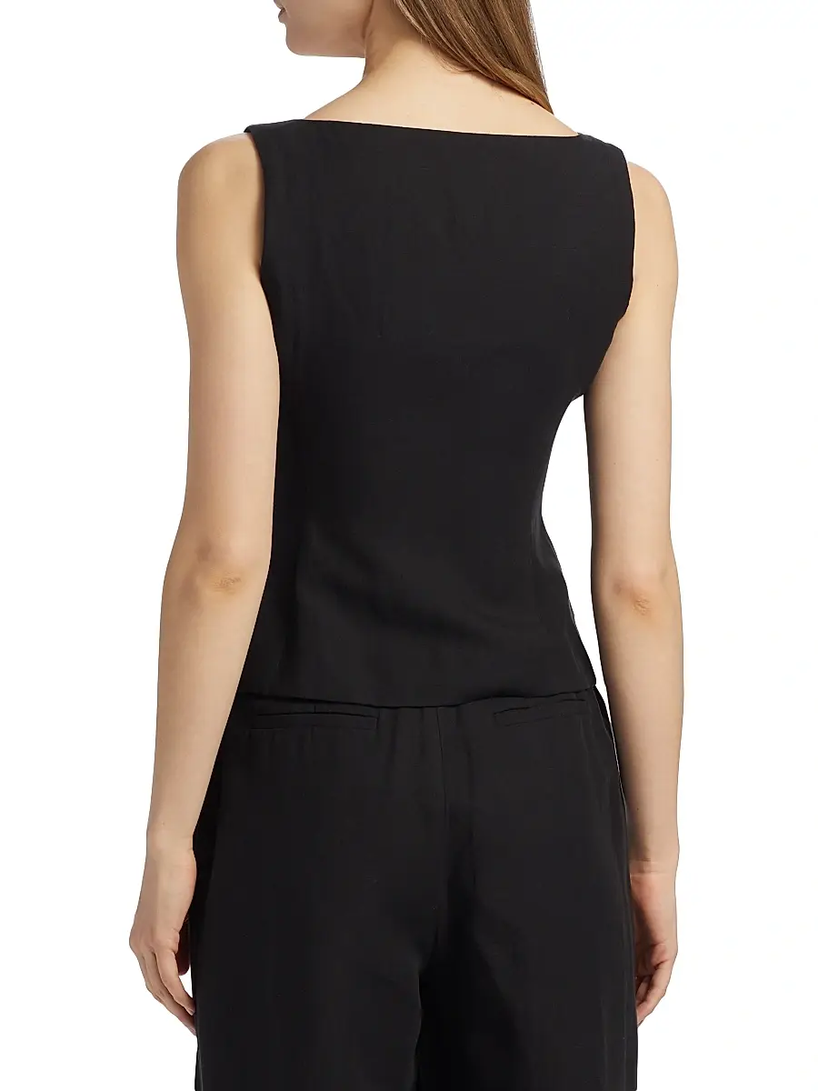 Toccin Women's Georgia Cotton-Blend Top | Thumbnail 5 Toccin Women's Georgia Cotton-Blend Top | Thumbnail 5