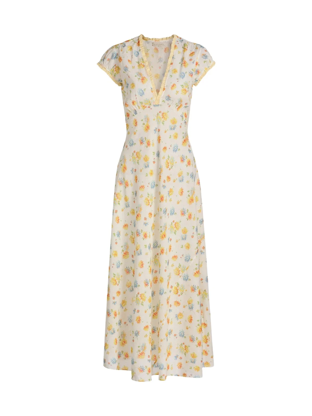 DÔEN Women's Helia Floral Midi-Dress