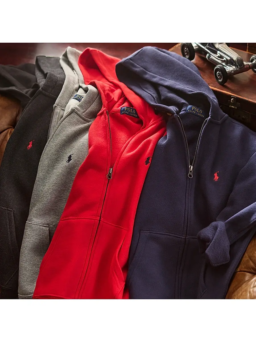 Polo Ralph Lauren Boy's Boy's Cotton-Blend Fleece Hoodie | Thumbnail 3 Polo Ralph Lauren Boy's Boy's Cotton-Blend Fleece Hoodie | Thumbnail 3