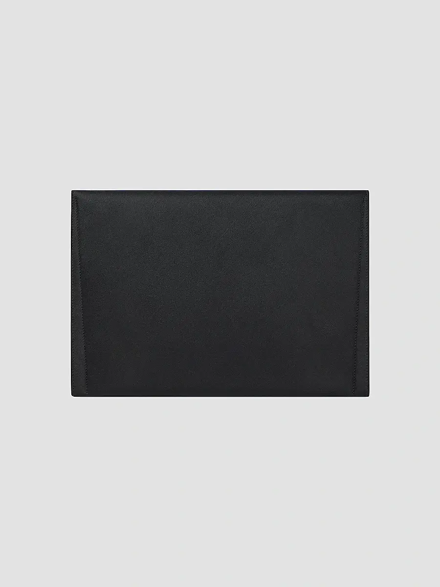 Givenchy Women's Paris 1952 Pochette in Satin - Black | Thumbnail 2 Givenchy Women's Paris 1952 Pochette in Satin - Black | Thumbnail 2