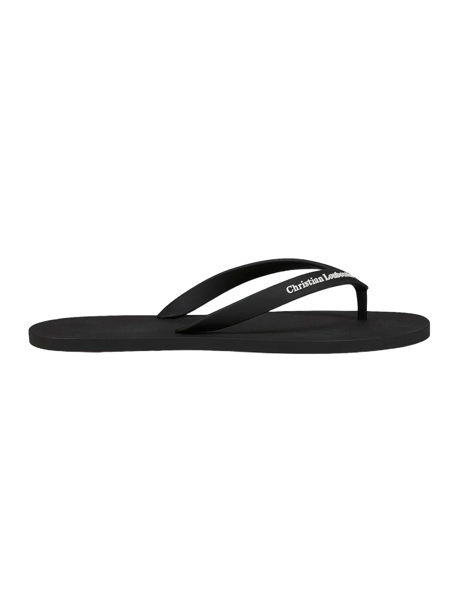 Christian Louboutin Men's Summer Rubber Thong Sandals