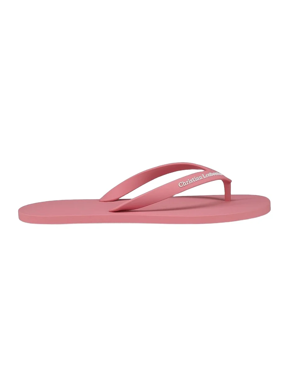 Christian Louboutin Men's Summer Rubber Thong Sandals