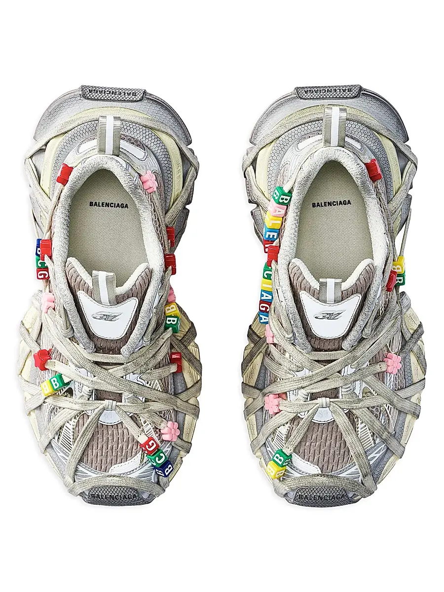 Balenciaga Women's 3XL Extreme Lace Sneakers | Thumbnail 6 Balenciaga Women's 3XL Extreme Lace Sneakers | Thumbnail 6
