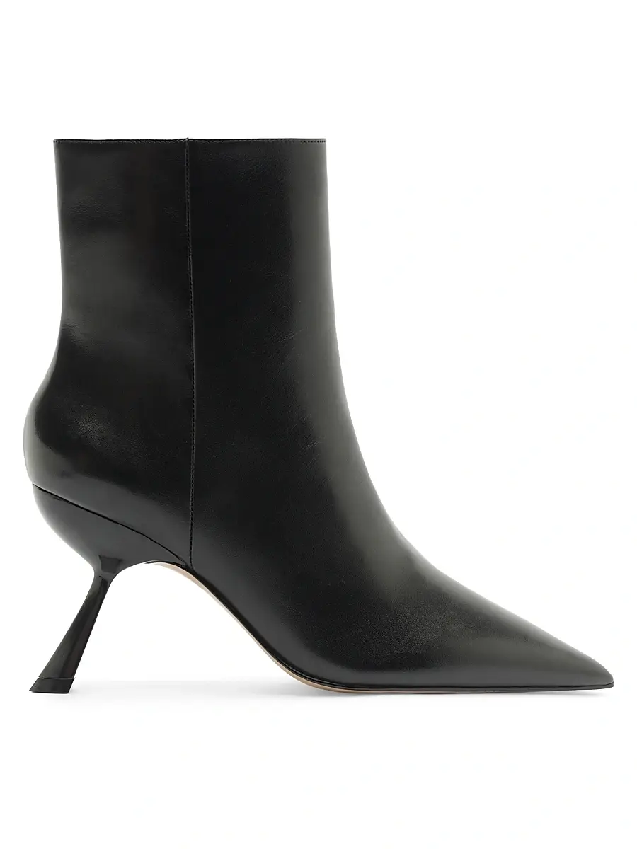 Alexandre Birman Women's Natalie 85MM Leather Ankle Boots - Black - Size 12 | Image 1 Alexandre Birman Women's Natalie 85MM Leather Ankle Boots - Black - Size 12 | Image 1