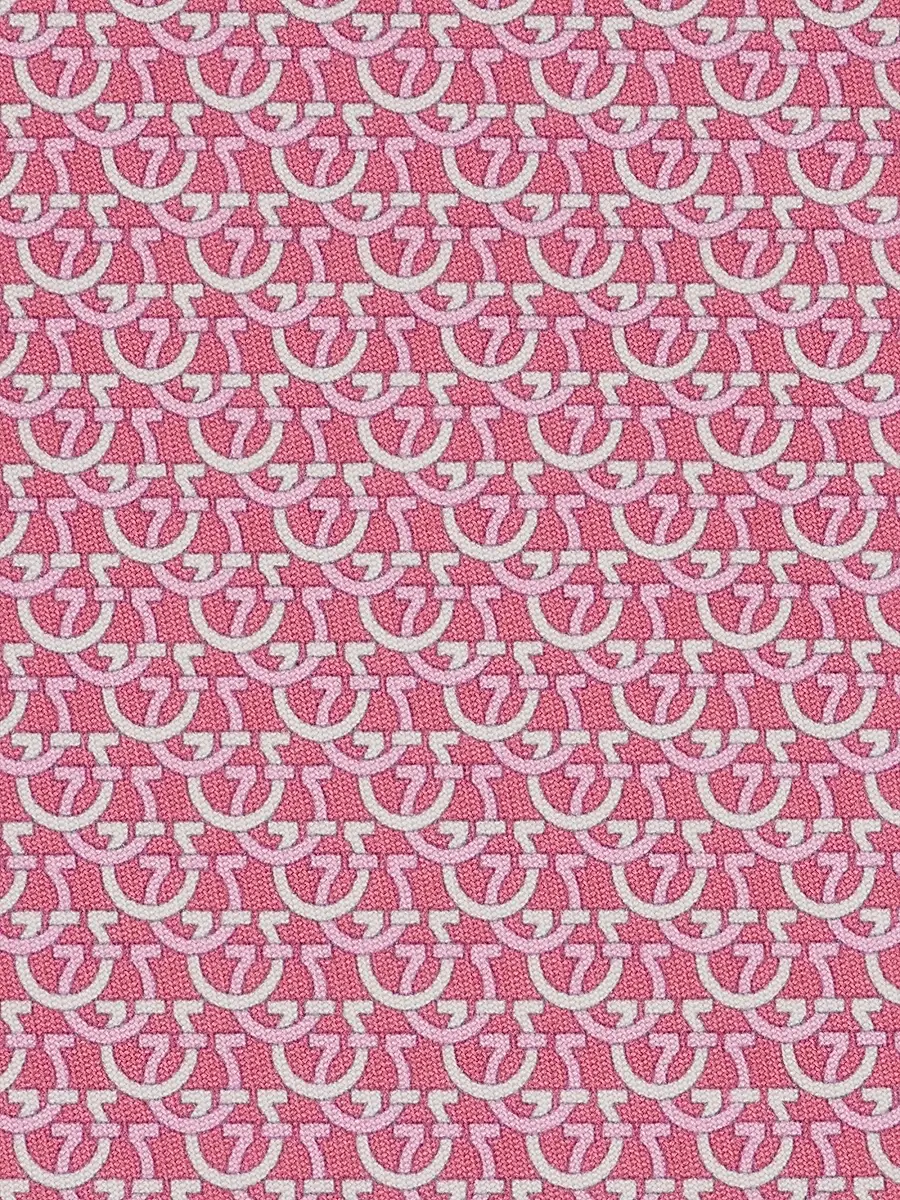 Ferragamo Men's Cerchio Silk Tie | Thumbnail 4 Ferragamo Men's Cerchio Silk Tie | Thumbnail 4