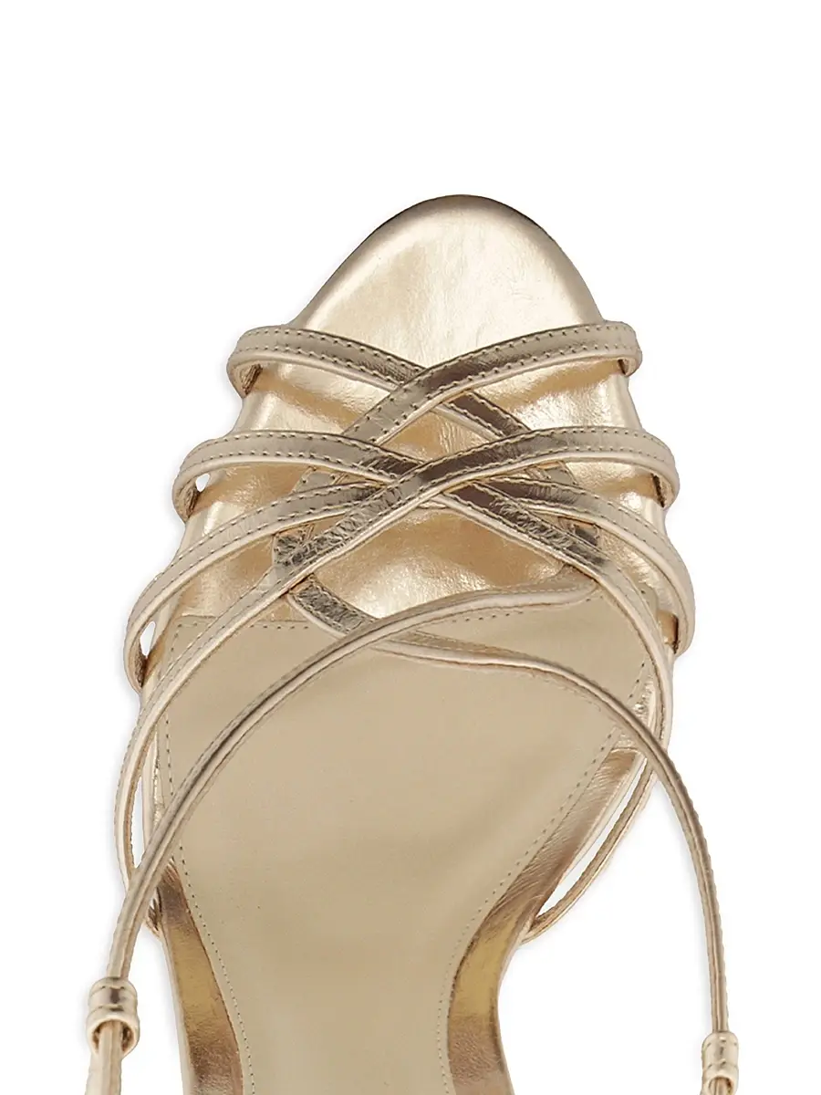 Alexandre Birman Women's Kim 100MM Strappy Leather Sandals | Thumbnail 8 Alexandre Birman Women's Kim 100MM Strappy Leather Sandals | Thumbnail 8