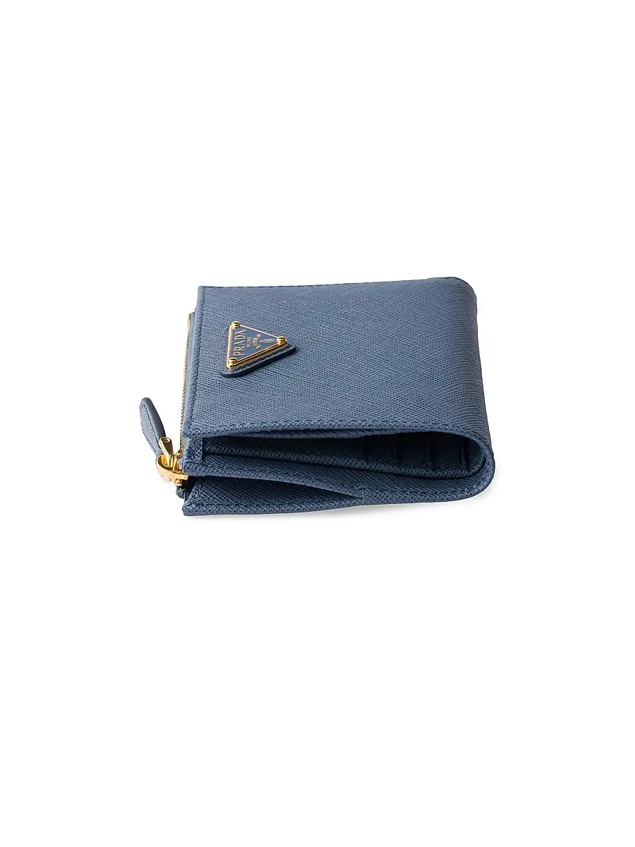 Prada Women's Small Saffiano Leather Wallet | Thumbnail 4