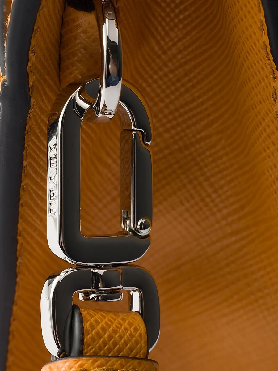 Prada Men's Saffiano Leather Pouch | Thumbnail 5 Prada Men's Saffiano Leather Pouch | Thumbnail 5