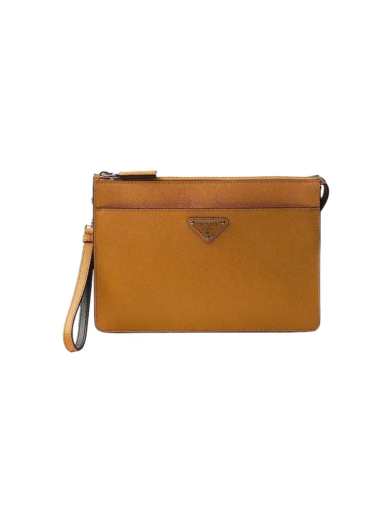 Men's Saffiano Leather Pouch Men's Saffiano Leather Pouch