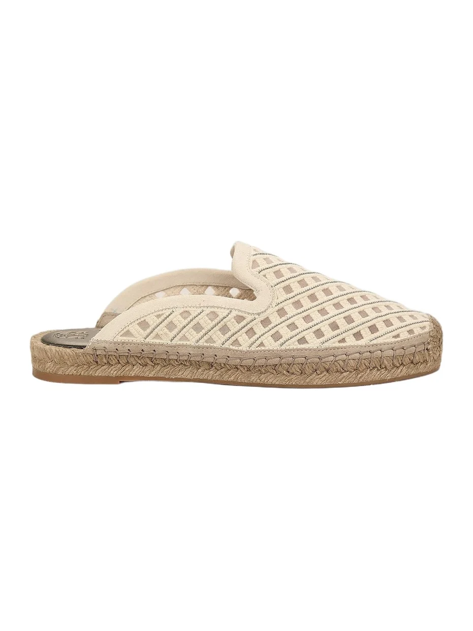 Brunello Cucinelli Women's Diamond - Patterned Espadrilles