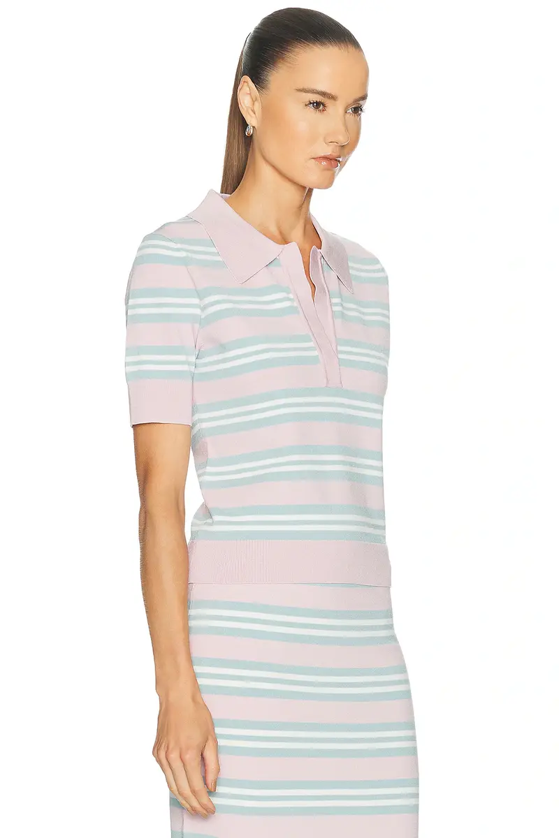 Aknvas Emma Polo Top | Thumbnail 2 Aknvas Emma Polo Top | Thumbnail 2