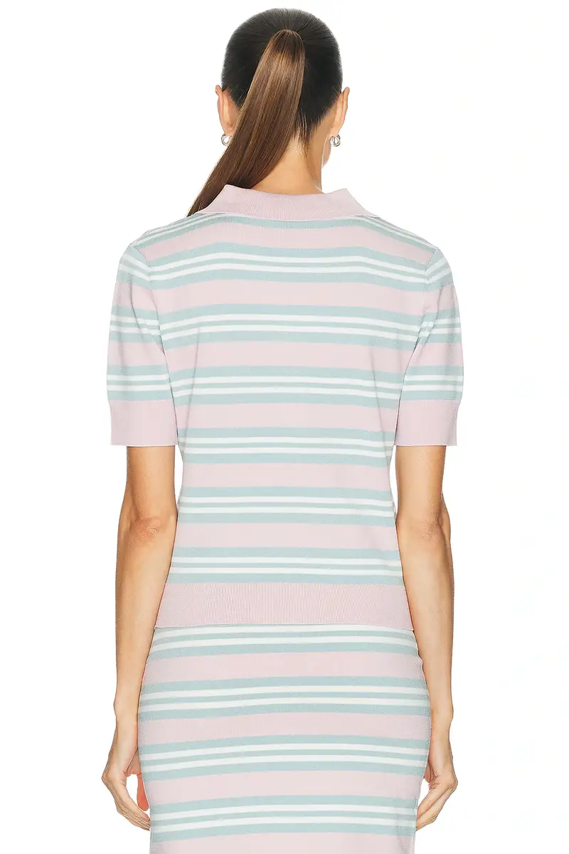 Aknvas Emma Polo Top | Thumbnail 3 Aknvas Emma Polo Top | Thumbnail 3