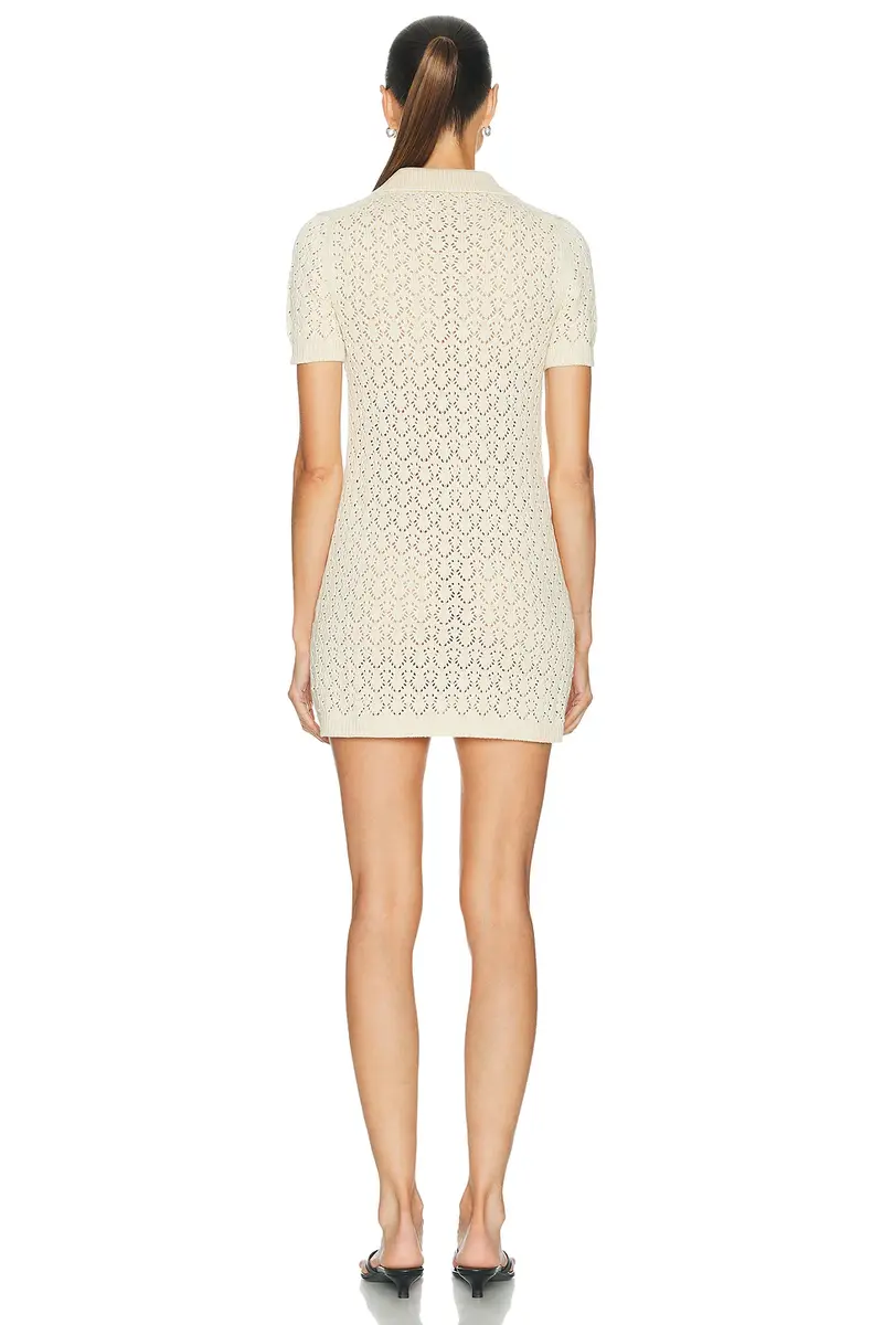 Miu Miu Cotton Traforo F.5 Dress | Thumbnail 3 Miu Miu Cotton Traforo F.5 Dress | Thumbnail 3