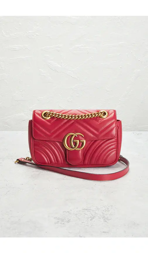 Gucci Mini GG Marmont Shoulder Bag | Thumbnail 12 Gucci Mini GG Marmont Shoulder Bag | Thumbnail 12