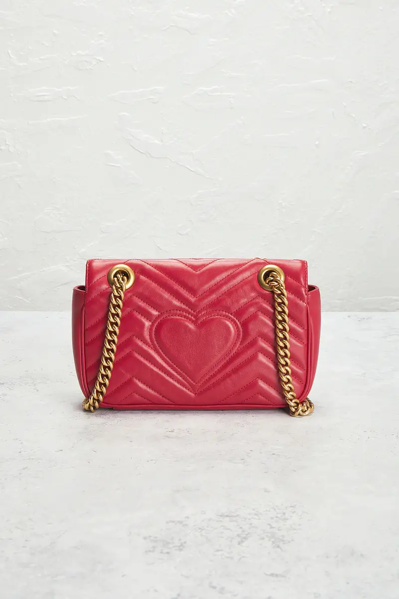 Gucci Mini GG Marmont Shoulder Bag | Thumbnail 3 Gucci Mini GG Marmont Shoulder Bag | Thumbnail 3