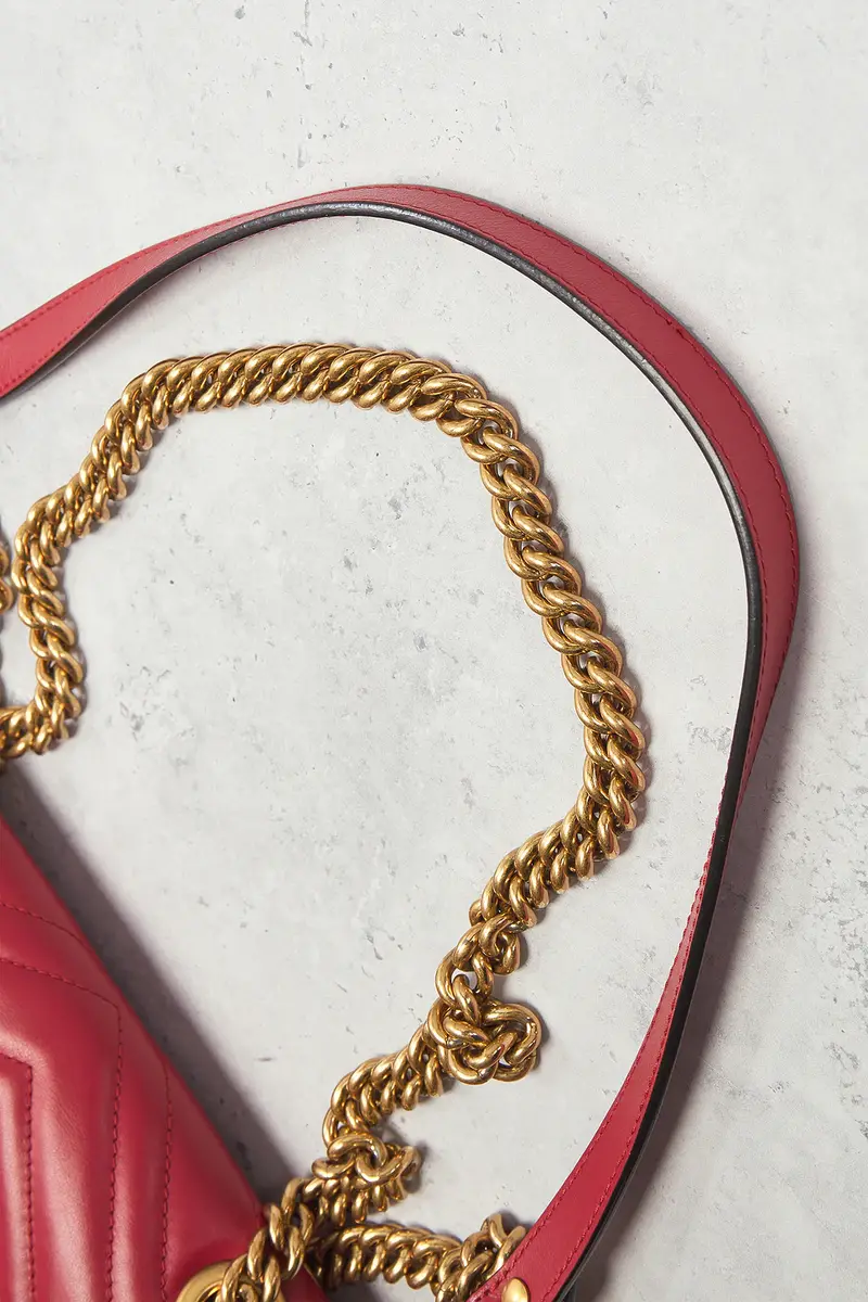 Gucci Mini GG Marmont Shoulder Bag | Thumbnail 8 Gucci Mini GG Marmont Shoulder Bag | Thumbnail 8