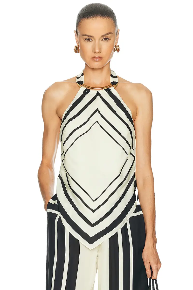 NICHOLAS Skye Halter Top | Image 1 NICHOLAS Skye Halter Top | Image 1