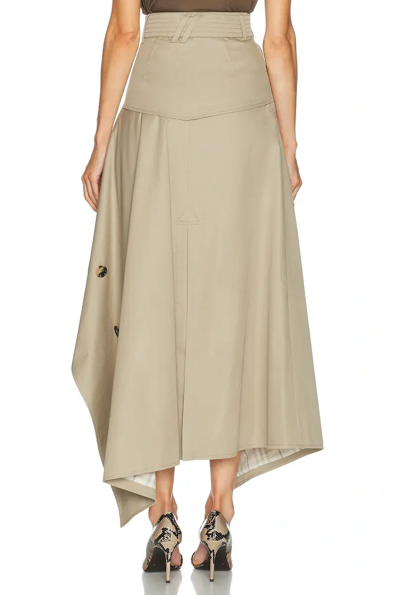 Burberry Heather Long Skirt | Thumbnail 4