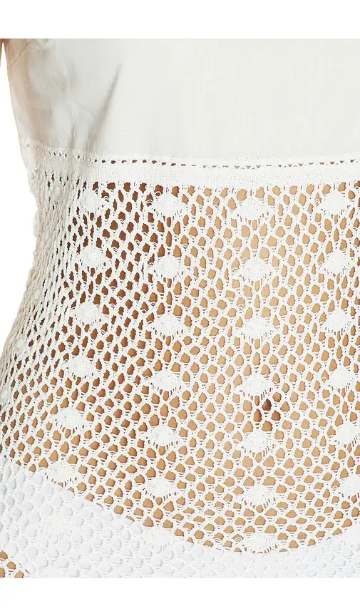 Frankies Bikinis X JENNIE International Angel Crochet Mini Dress | Thumbnail 4 Frankies Bikinis X JENNIE International Angel Crochet Mini Dress | Thumbnail 4