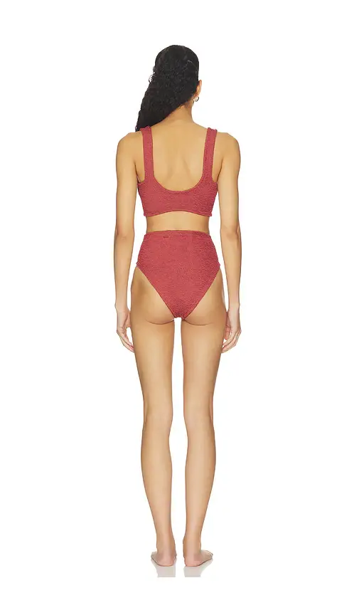 Hunza G Nadine Bikini Set With Gold Hoop | Thumbnail 3 Hunza G Nadine Bikini Set With Gold Hoop | Thumbnail 3